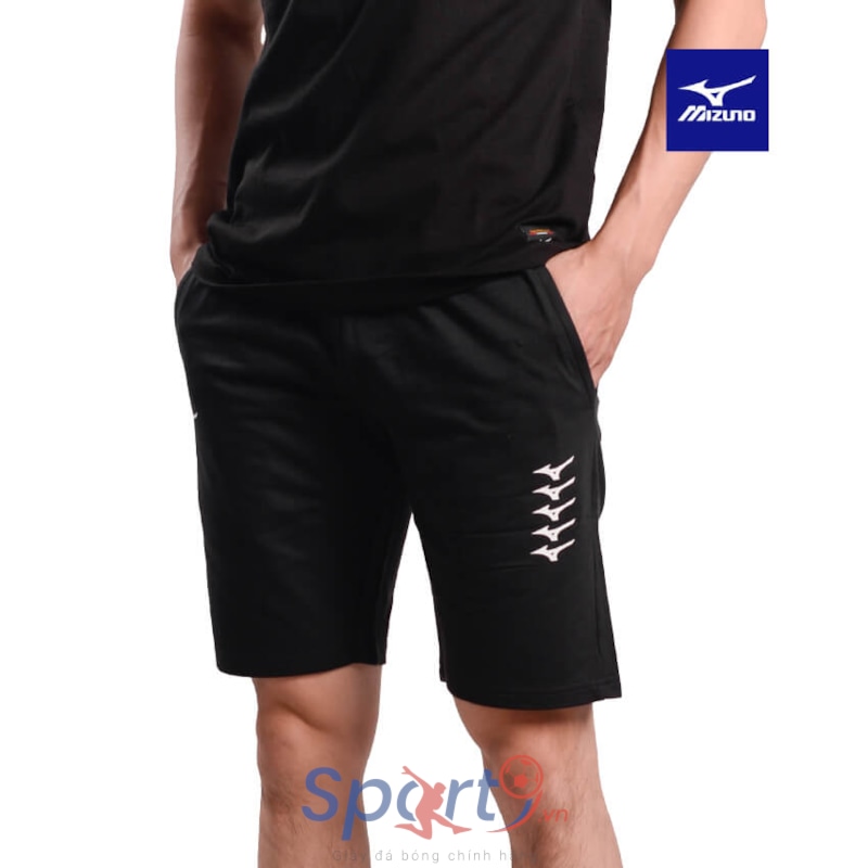 MIZUNO QUẦN SHORT NAM MIZUNO BLACK